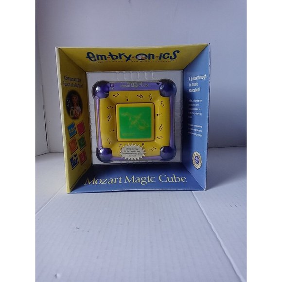 Embryonics Munchkin Mozart Magic Cube Musical Music 6 mo 1 year Infant Baby Toy - Picture 5 of 13